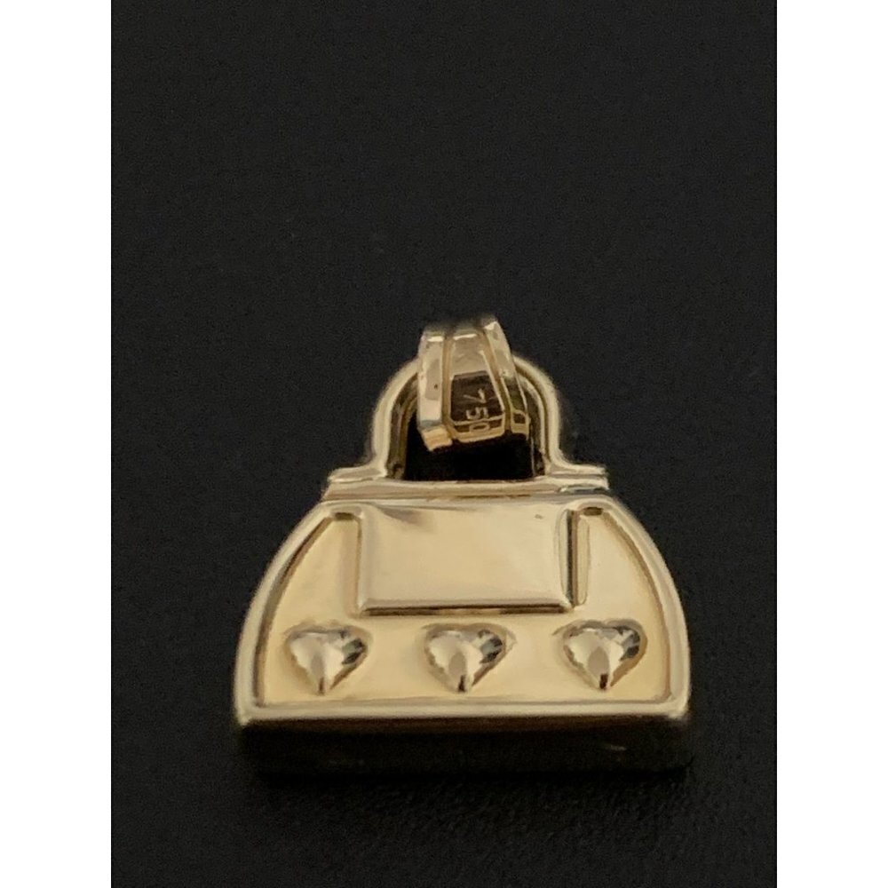 18K Gold Pendant Padlock 2.15 grams - Picture 9 of 10